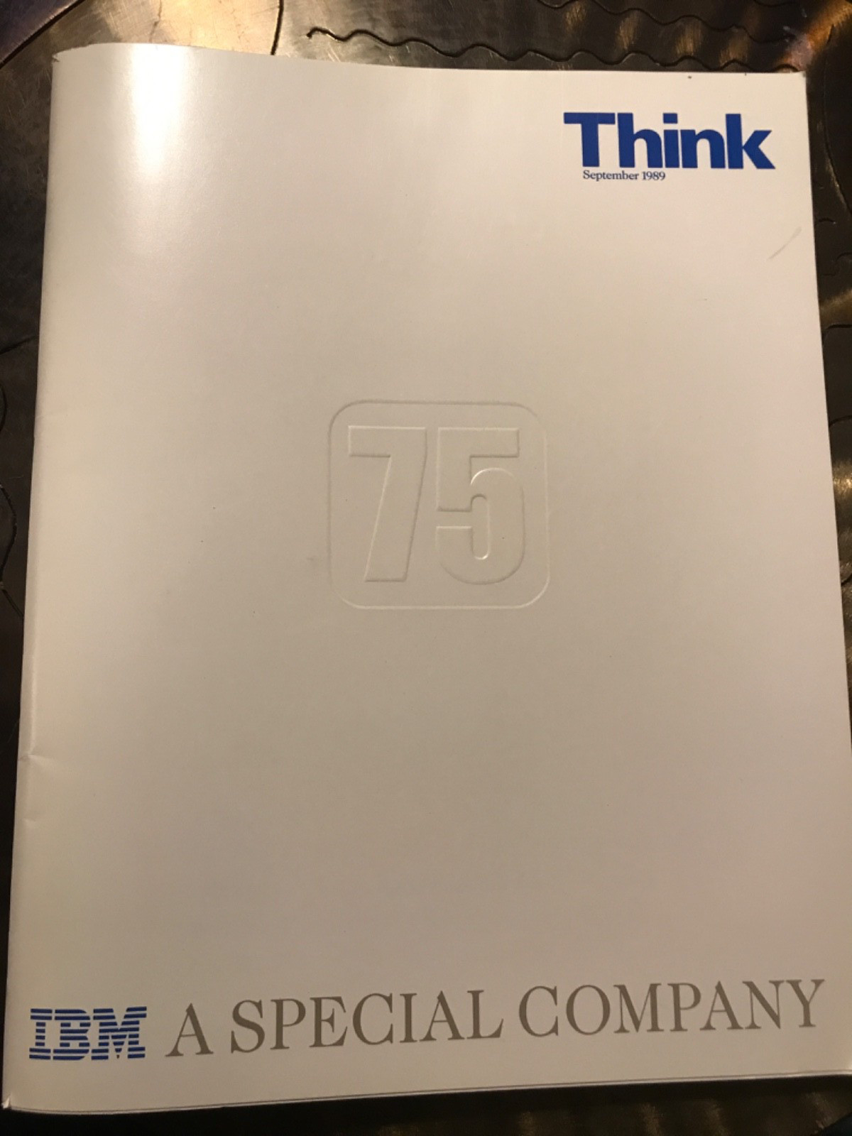 IBM 75th Anniversary Think Special Edition Recounting the History in Pictures