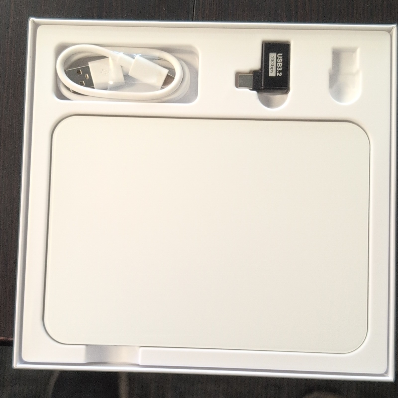 X2 Wireless Optical Trackpad White 1600 DPI 1-Button for MacBook & PC