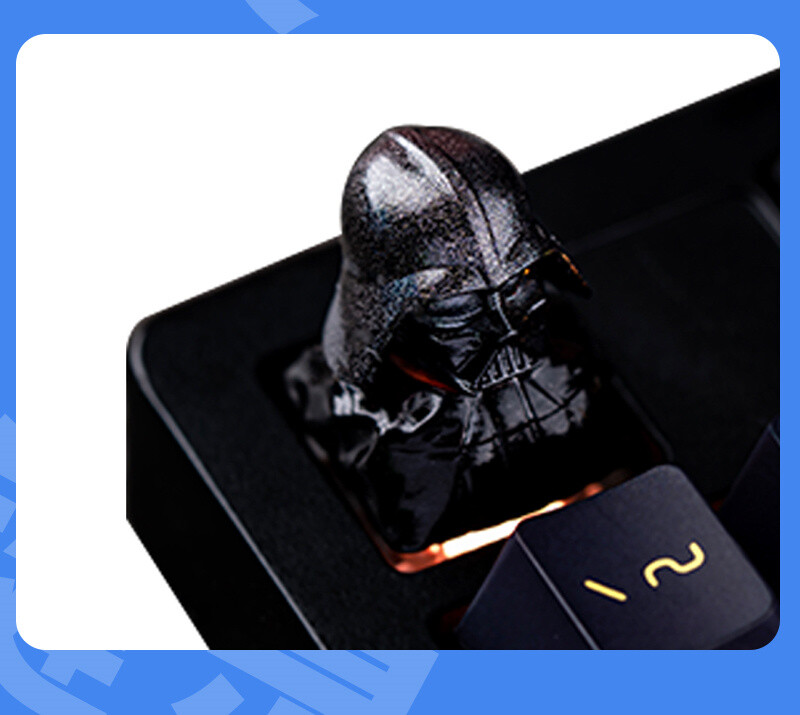 Star Wars Darth Vader Anakin Skywalker Keycap 1PC Resin For Cherry MX Keyboard