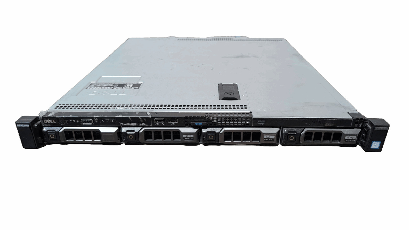 Dell Poweredge R230 Xeon E3-1240 v5 3.5GHz | 32gb | H330 | 4x Trays | 250w PSU