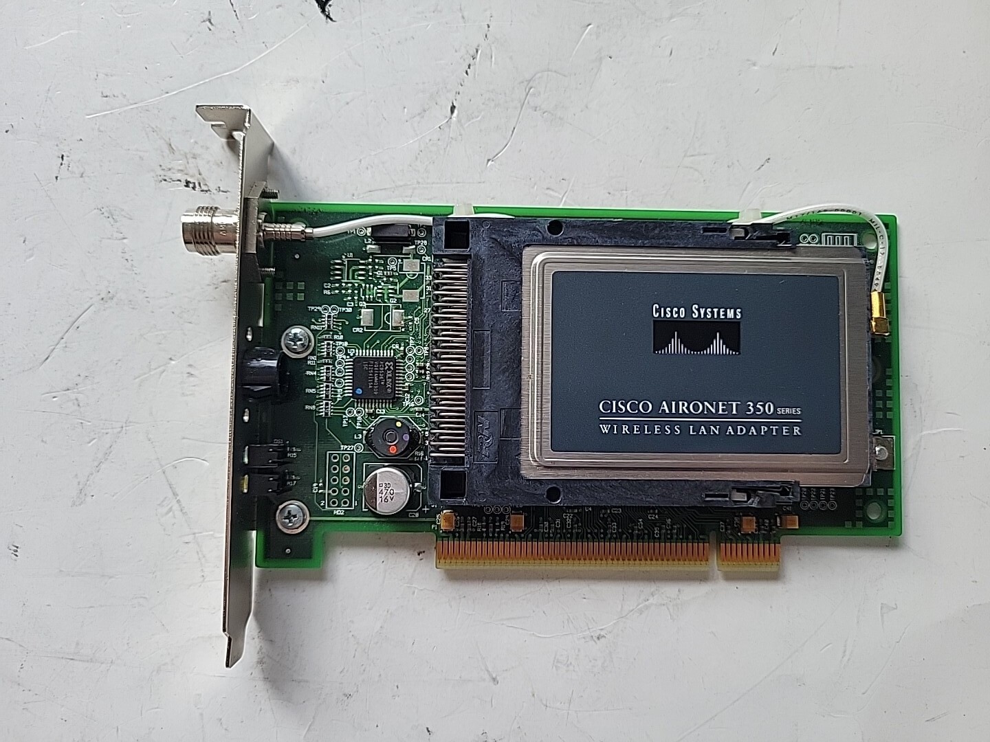 CISCO AIRONET AIR-PCI350 SERIES 2.4GHZ DS 11MBPS PCI WIRELESS LAN I3-4(11)