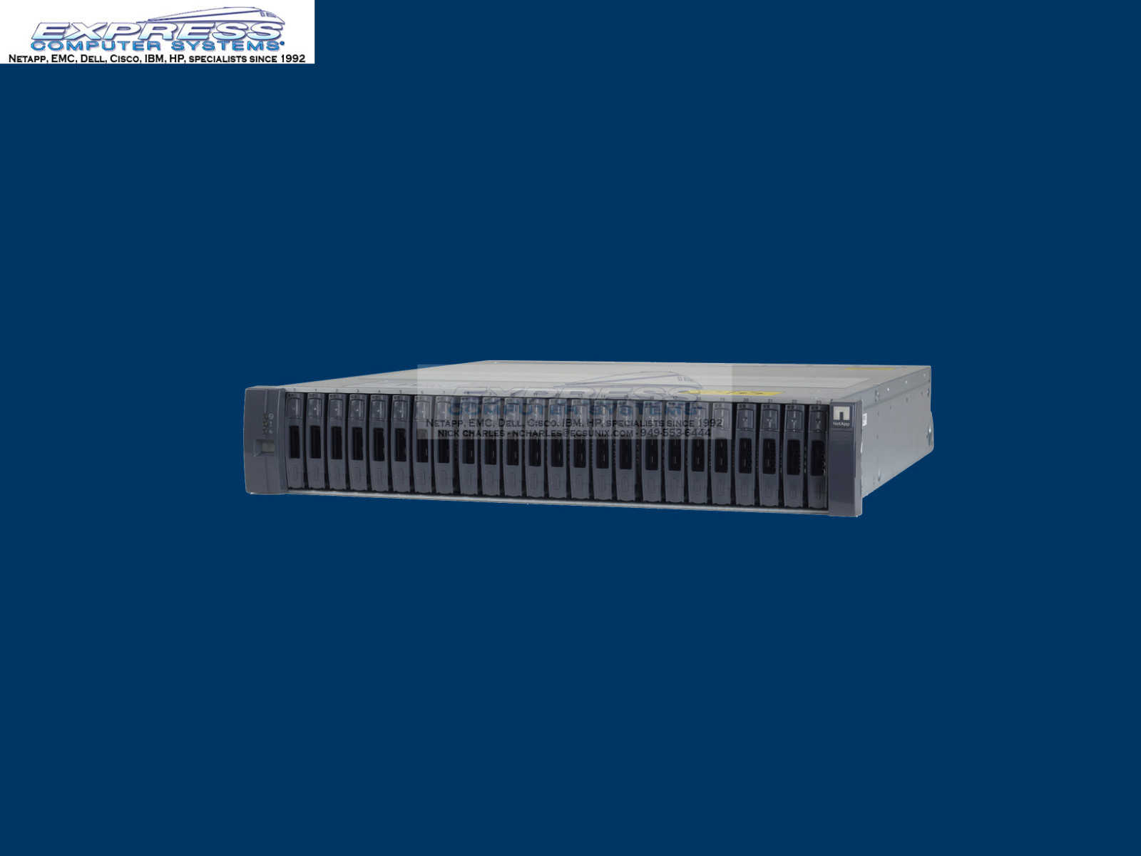 Netapp FAS2240A-2 Dual Controller w/24x 600GB 10K X422A-R5 FAS2240 2x X3245A-R6