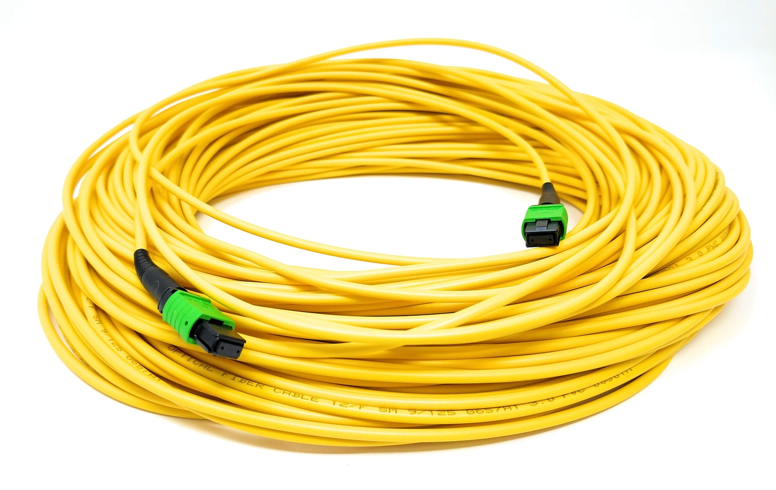12 Fiber Trunk Cable MTP F Singlemode Type B Ofnr 30M Fiber Optic Patch Cable