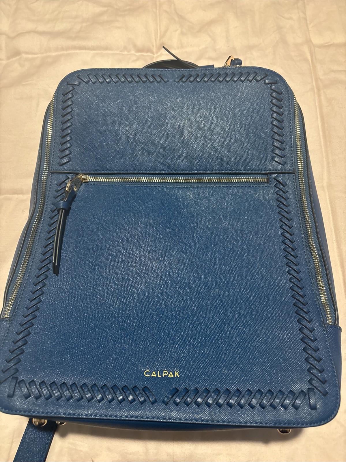 Calpak Computer Laptop Backpack Blue