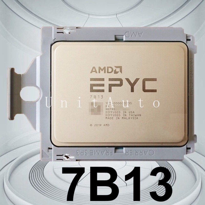 AMD EPYC 7B13 Server CPU 64C 128T 2.25GHz SP3 Processor OEM Version FastShipping