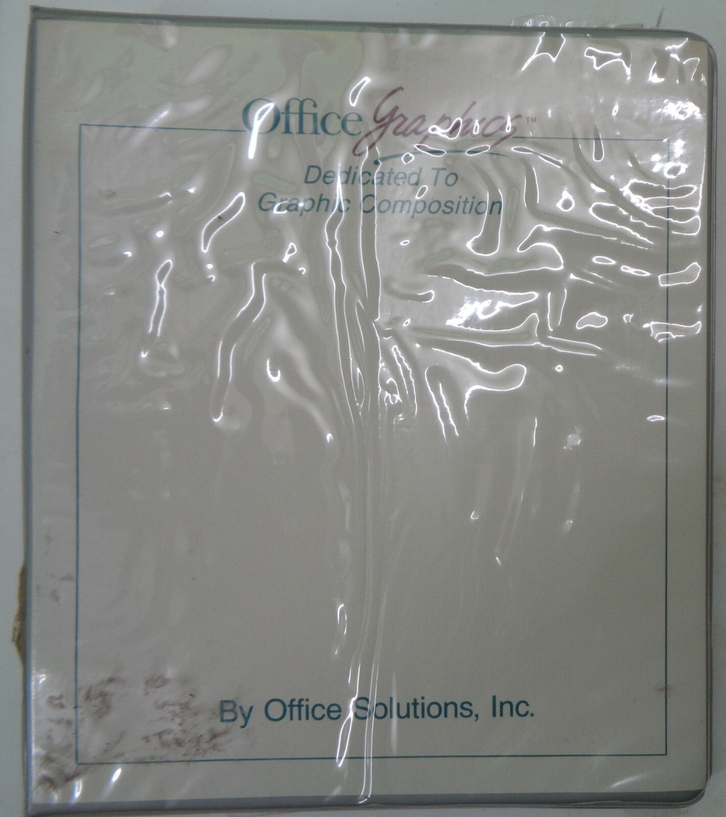 OfficeGraphics by Office Solutions 1985 Release 1.0 for IBM - Unused