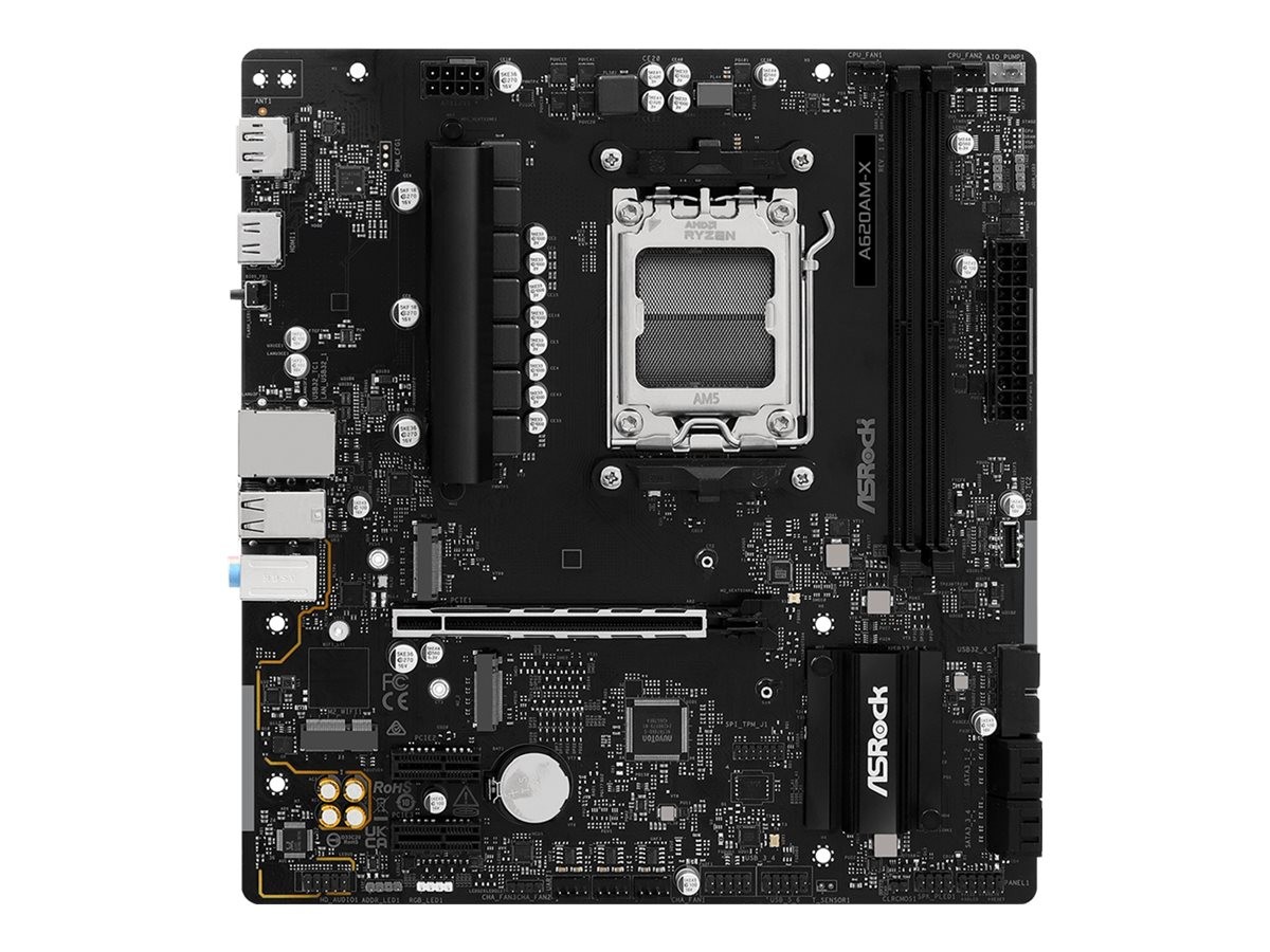 ASRock A620AM-X Motherboard micro ATX Socket AM5 AMD A620A 90-MXBSV-A0UAYZ