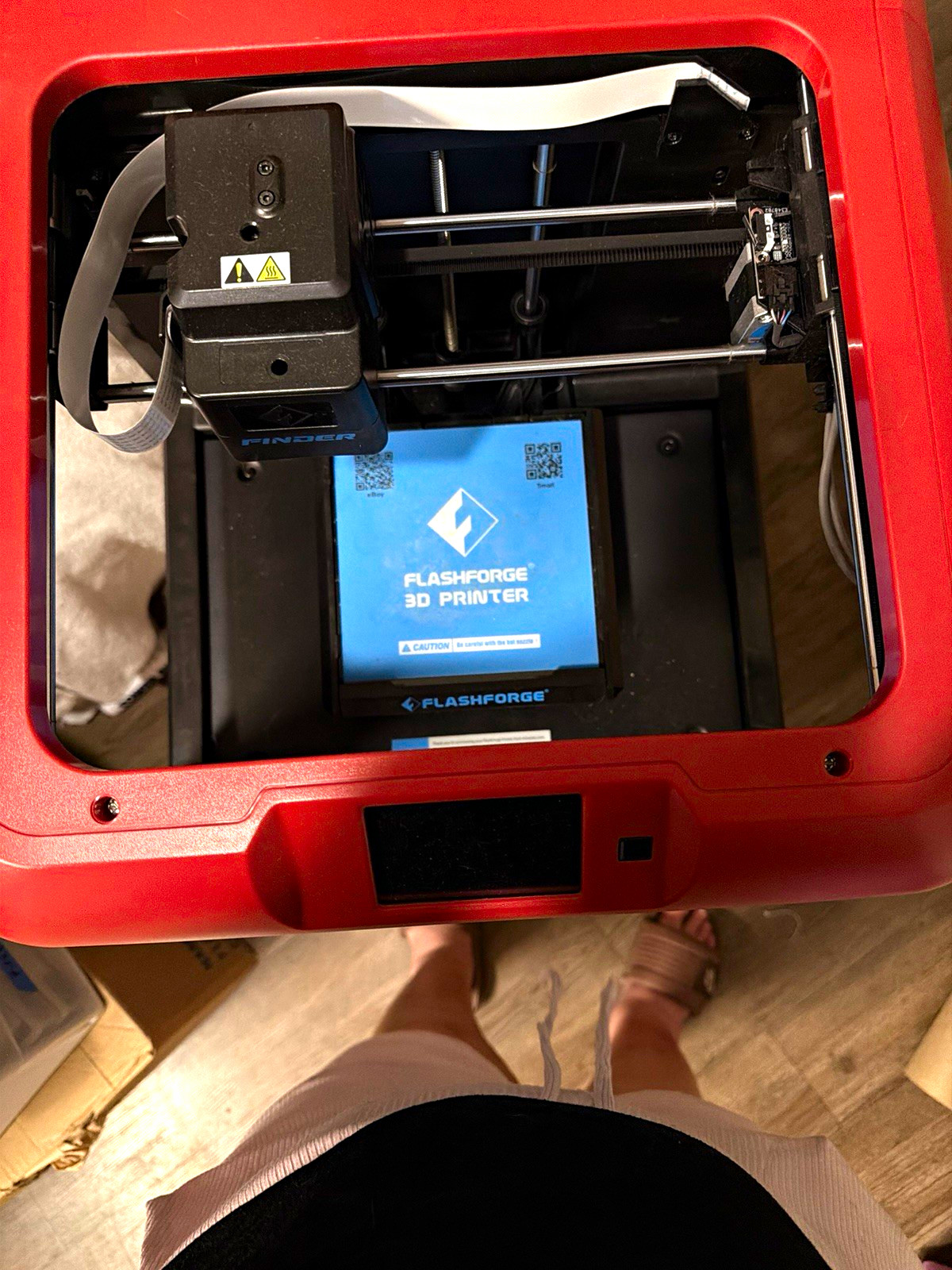 FlashForge Finder FDM 3D Printer w/ Heated Build Plate, Touchscreen