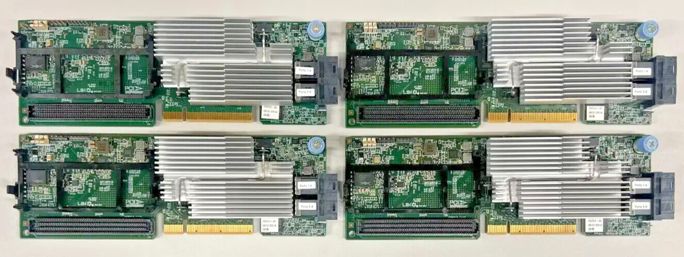 2x UCSC-MRAID12G CISCO 12G SAS MODULAR ADAPTER RAID CONTROLLERs