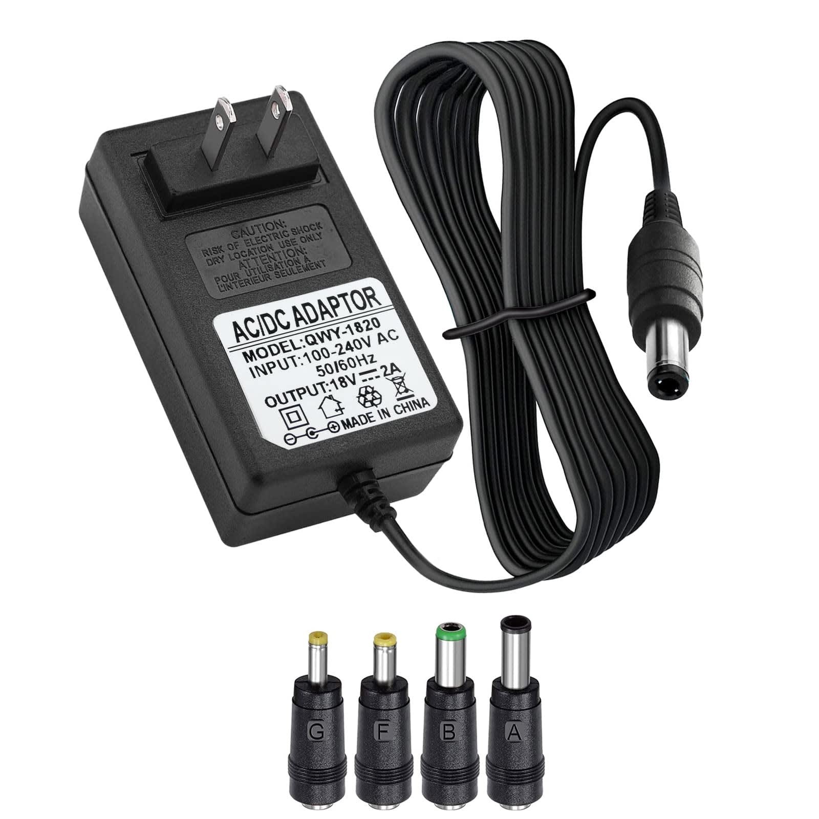 18V 2A 36W AC/DC Power Adapter for Altec Lansing RockBox XL IMW999 IMW889 6.6FT