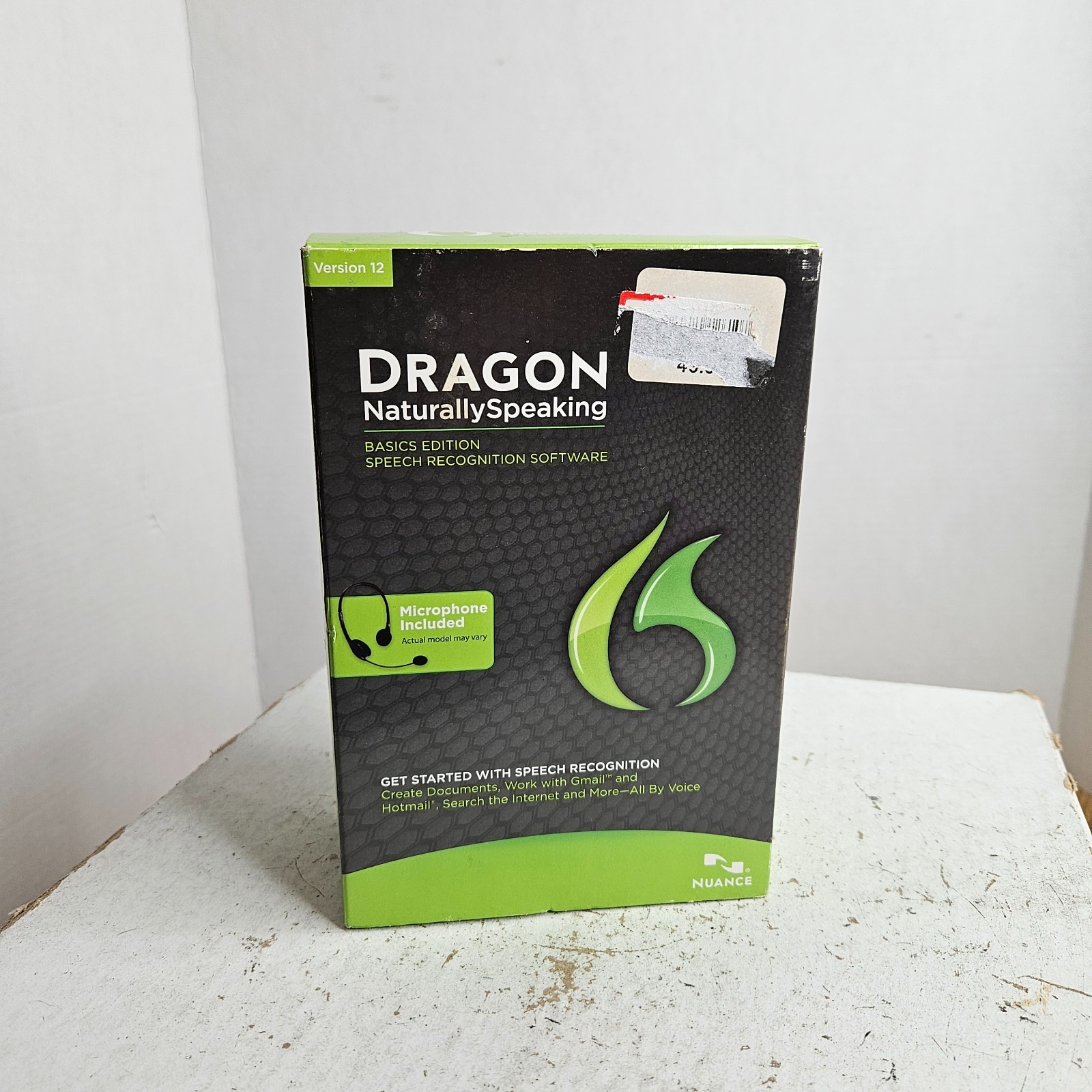 Nuance Dragon Naturally Speaking Version 12 Basics Edition - Speech Recognition