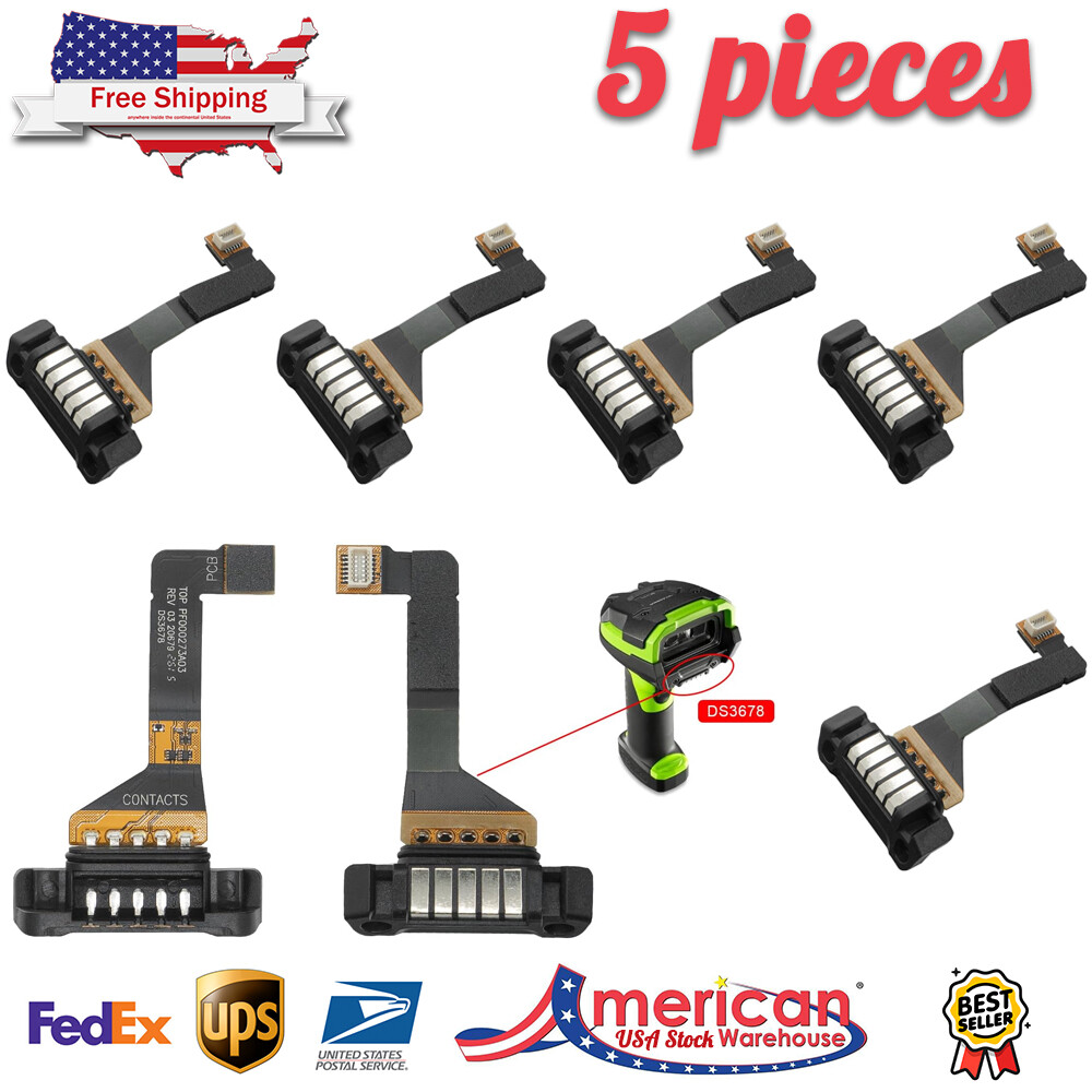 5pcs Cradle Charging Connector for Zebra DS3678-DP DS3678-HP DS3678-SR DR LI3678