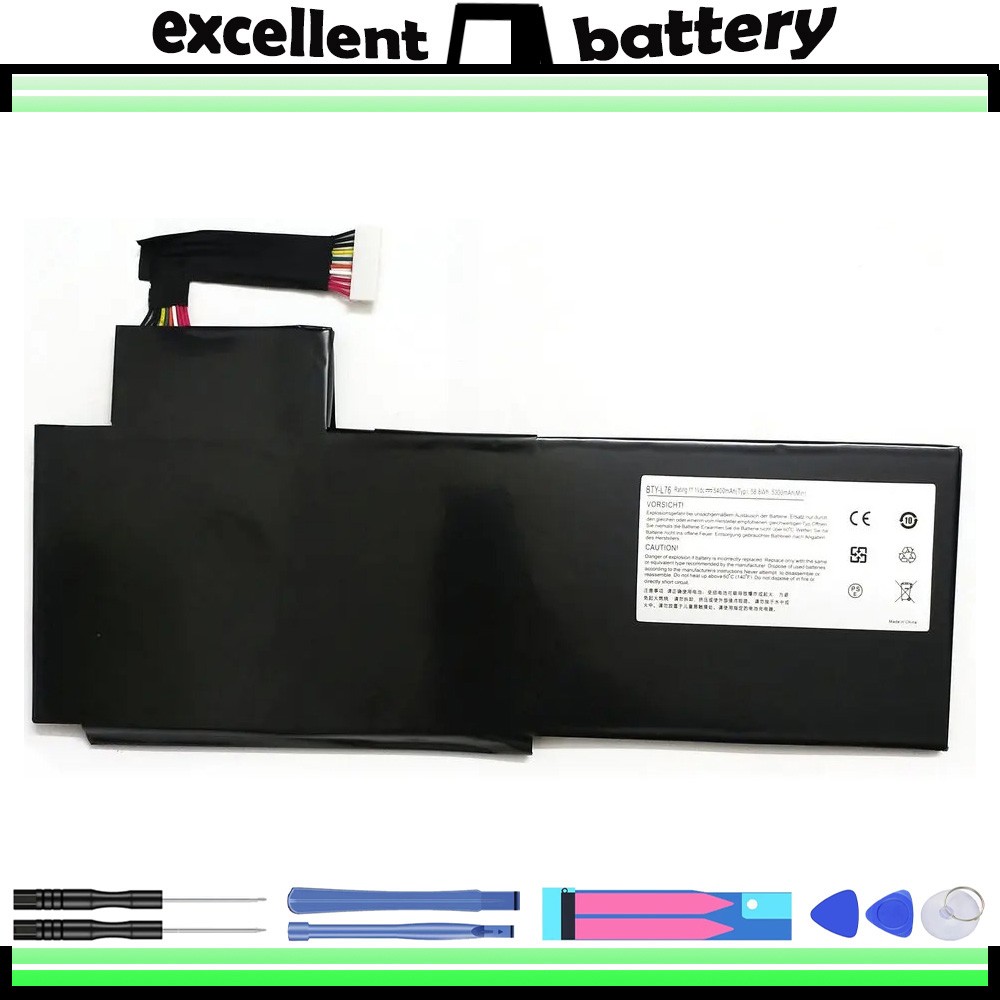 NEW  BTY-L76 MS1771 Battery for MSI GS70 2PE 2PC XMG C703 MD98543