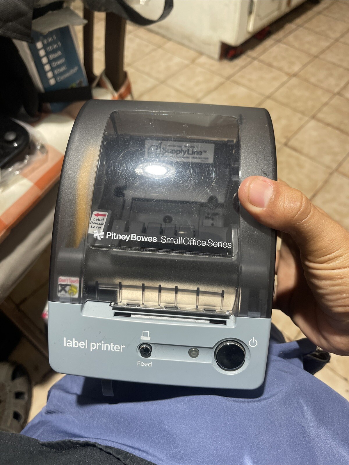 Pitney Bowes LPS-1 Brother QL-500 Small Office Series Thermal Label Printer USB