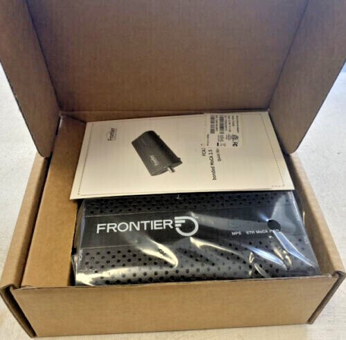 NEW FRONTIER FCA 252 MoCa 2.5 Ethernet Network Adapter Black Fast 