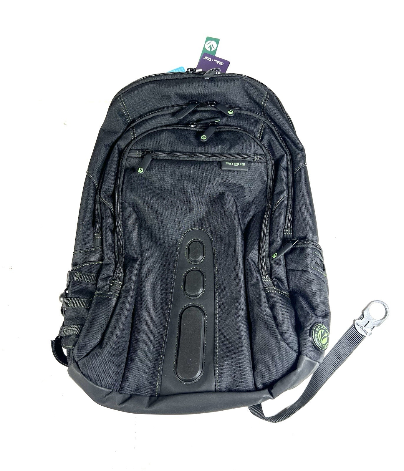 NEW Targus 15.6" Spruce EcoSmart 27L  Checkpoint Friendly Backpack- TBB013US-92