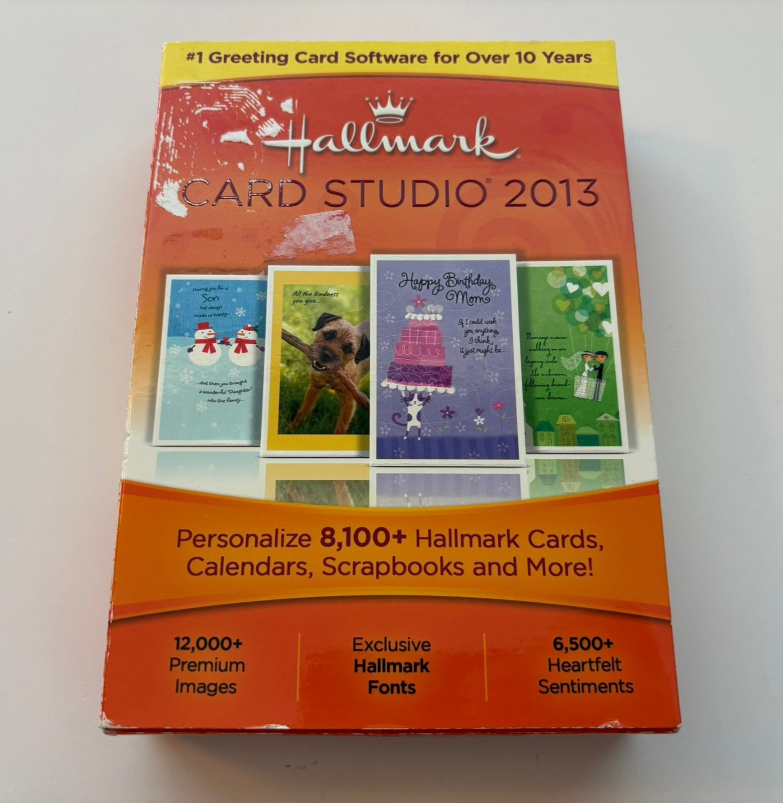 Hallmark Card Studio 2013 PC Software (Box Scuffs)