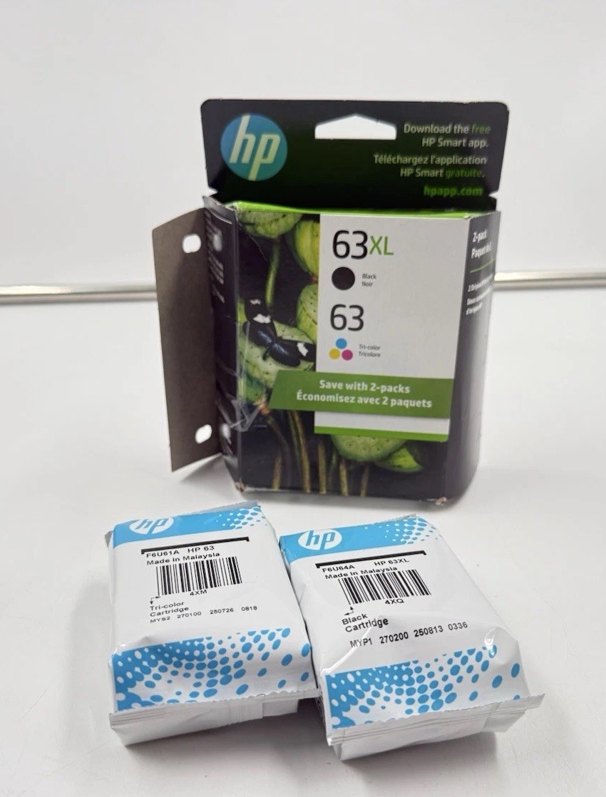 HP 63XL (L0R48AN) Tri-Color Ink Cartridge