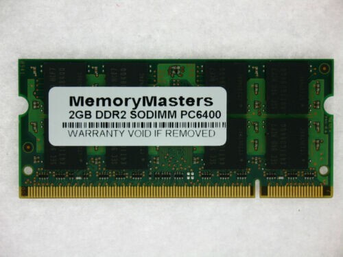 2GB Memory for HP G Notebook G60-630US DDR2 PC2-6400 800MHz SODIMM RAM Upgrade