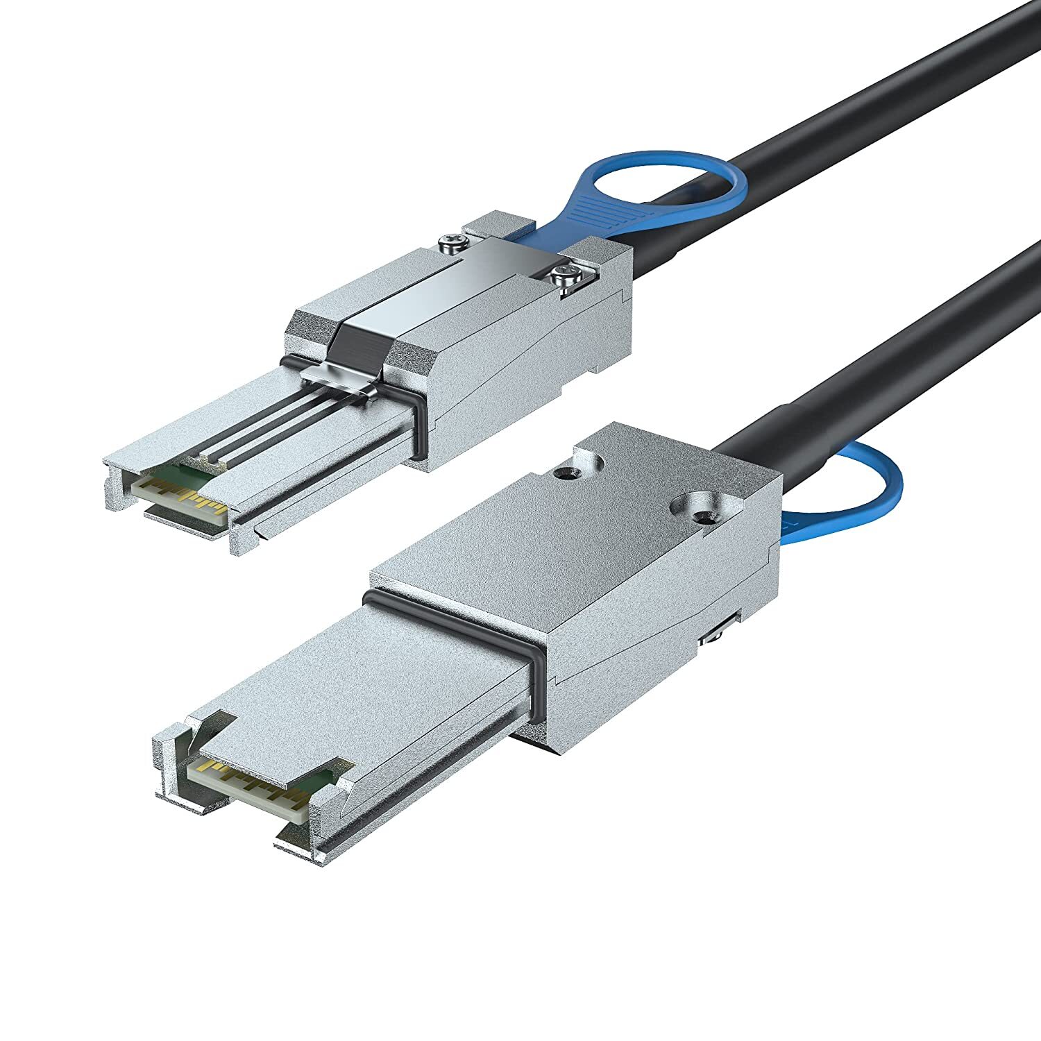 6G SFF-8088 to SFF-8088 External Mini SAS HD Cable 26Pin 100-Ohm 1-m(3.3ft)