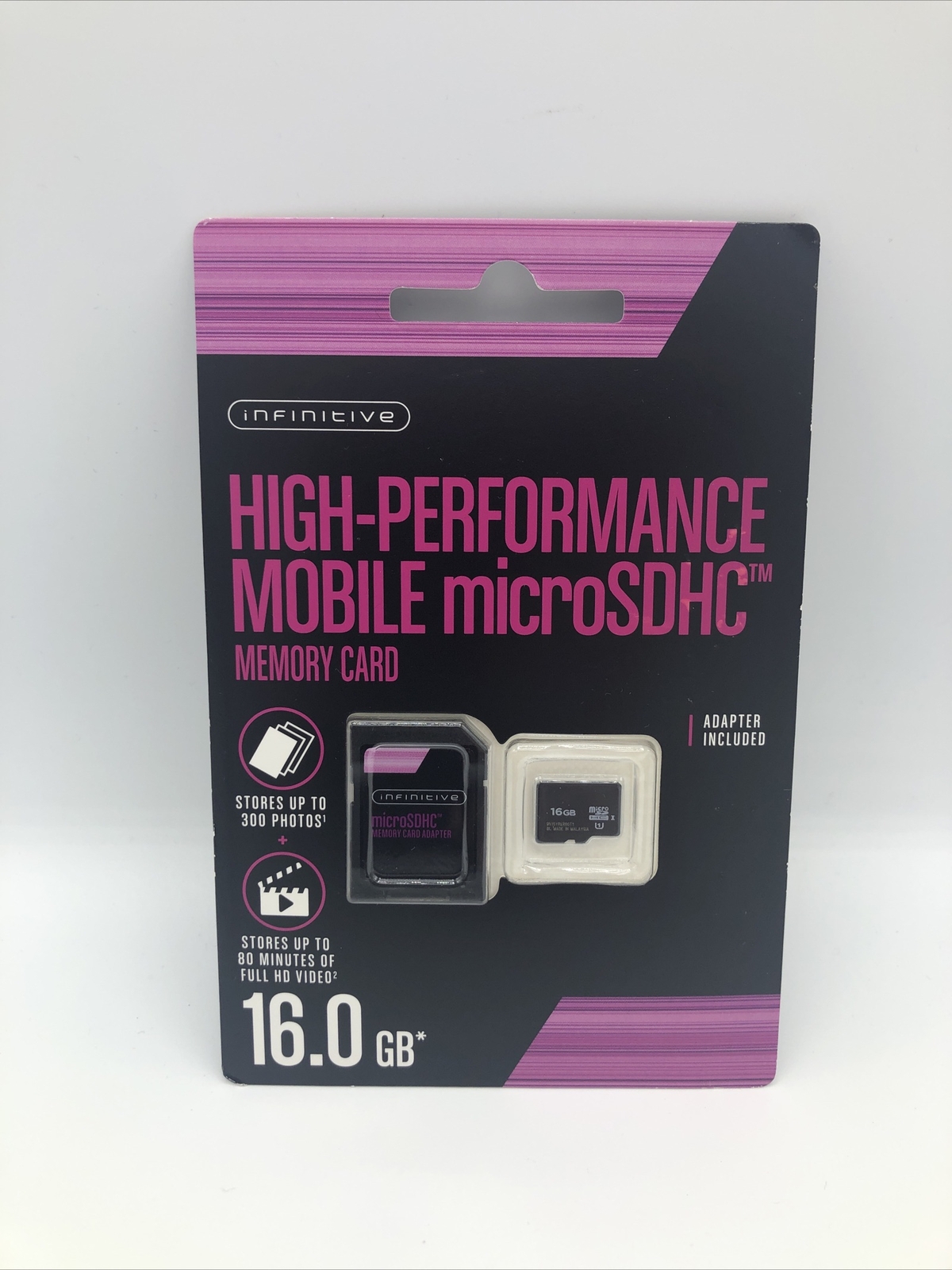 Infinitive High Performance Mobile microSDHC Memory Card 16GB 