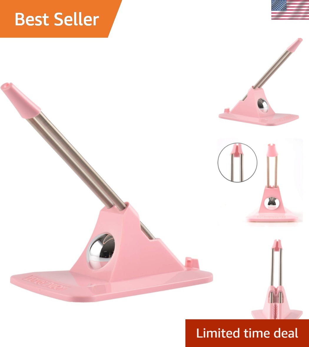 Non-Slip Pink Mouse Bungee for Wired Mouse - Perfect for Gaming & Office