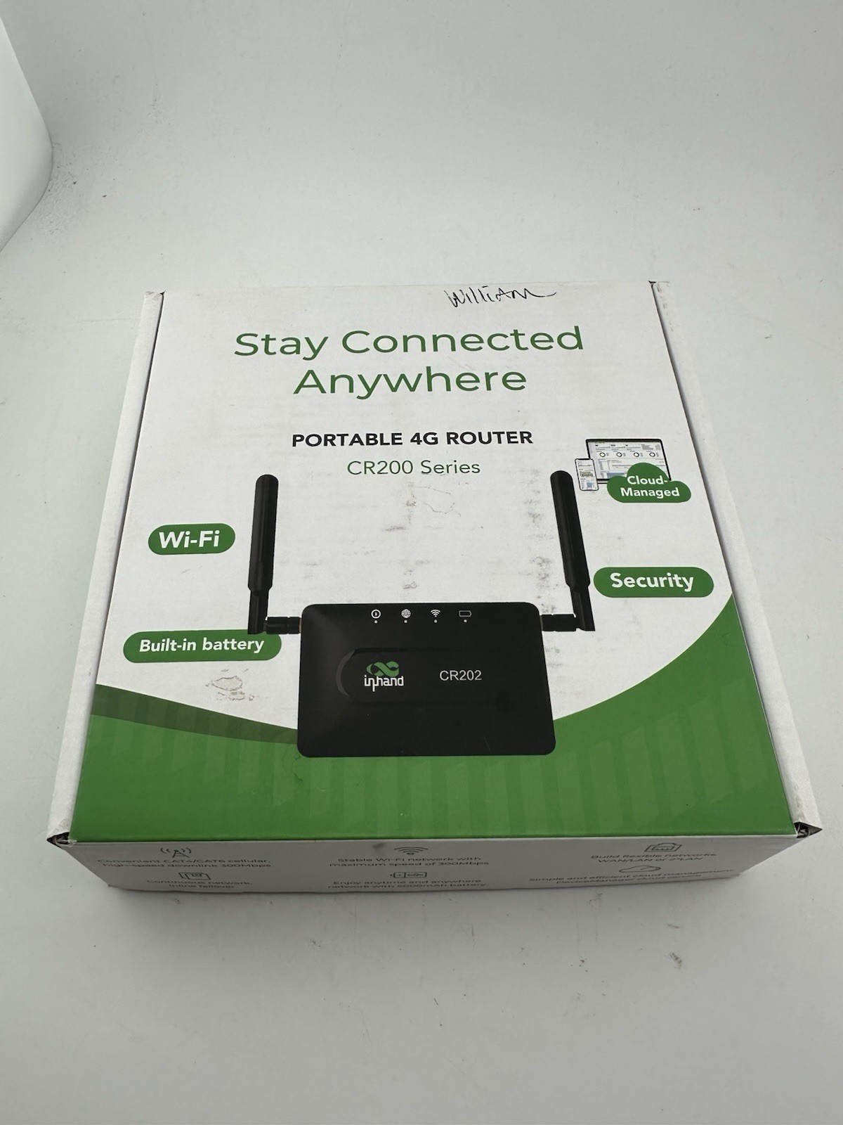 InHand Networks CR202 4G LTE CAT6 Pocket Portable Smart Wi-Fi Cellular Router