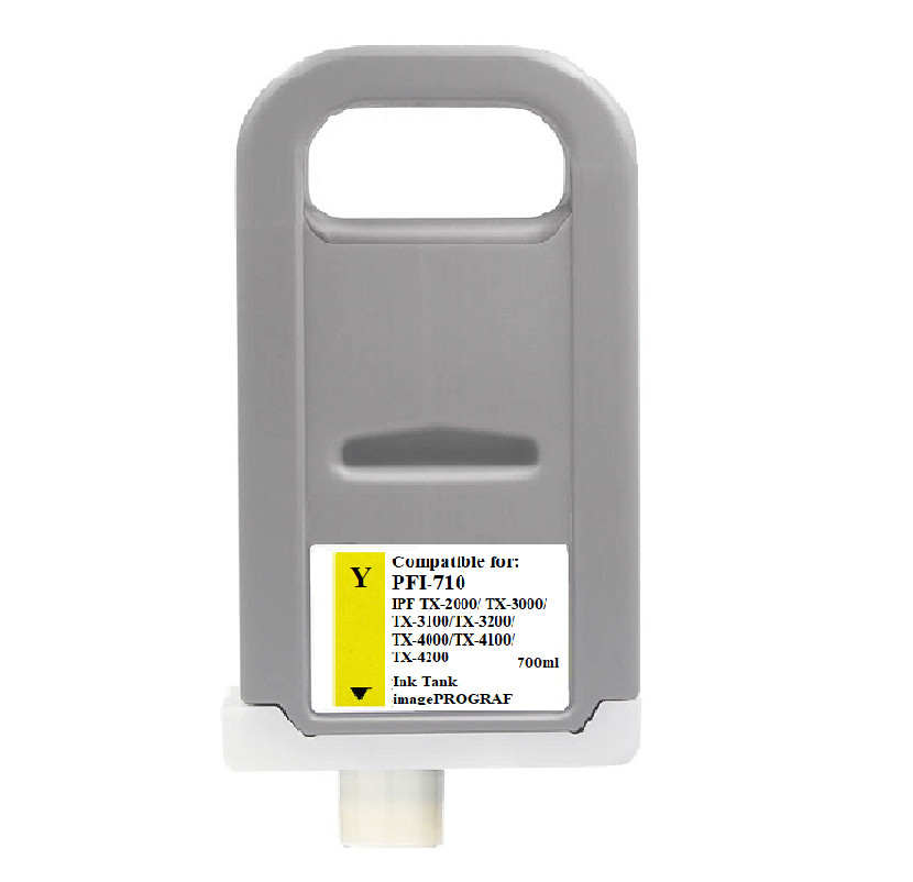PFI-710 Yellow Ink Cartridge Fit Canon iPF TX- 2000 TX-3000 TX-3100 TX-3200