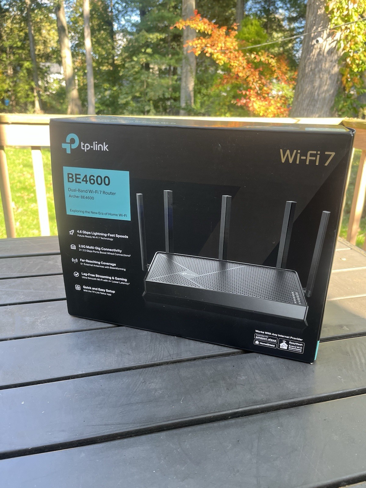 TP-Link Archer BE4600 Dual Band WiFi 7 Router 4.6Gbps