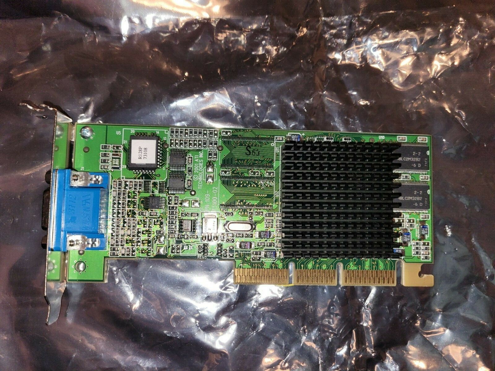 OPEN ATI Rage 1027311302 128 Ultra 16MB AGP VGA Video Card Small Form Factor SFF