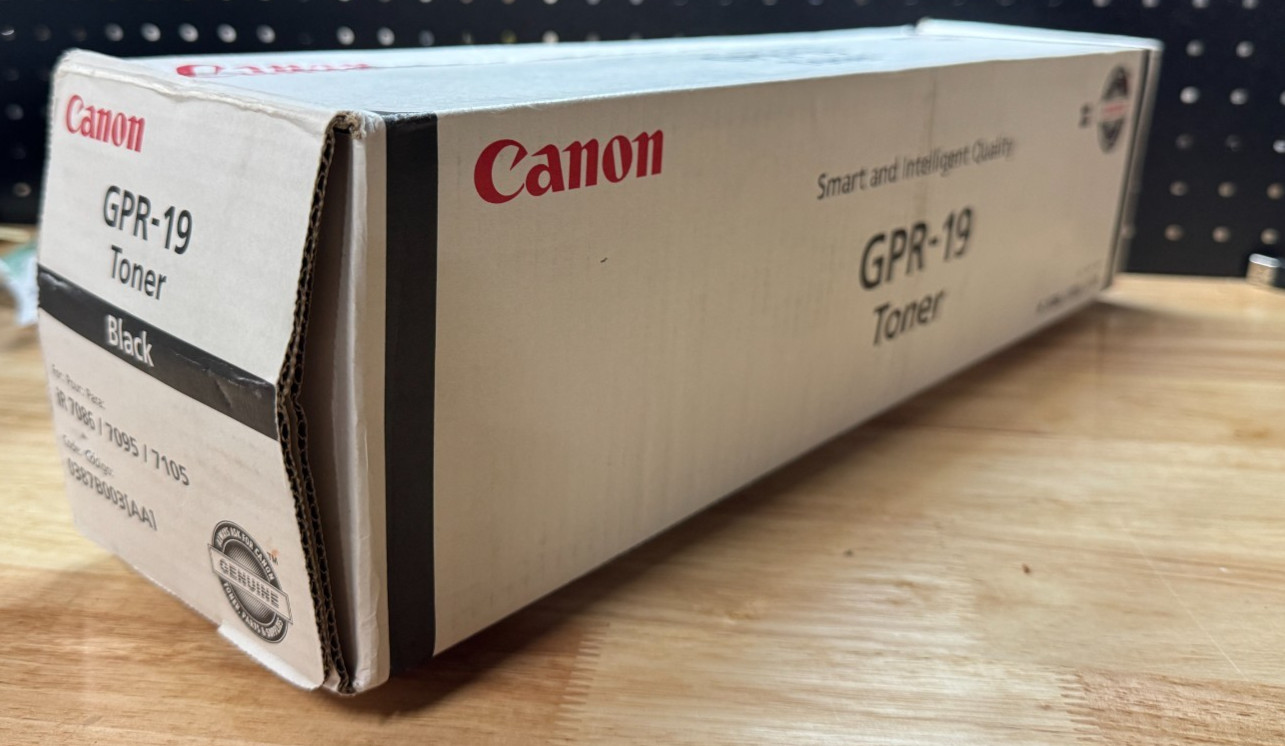 Genuine Canon GPR-22 Smart and Intelligent Quality Black Toner Cartridge