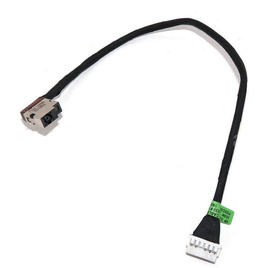 For HP Pavilion 16-a0075cl 16-a0097nr Laptop DC Power Jack Charging Port Cable