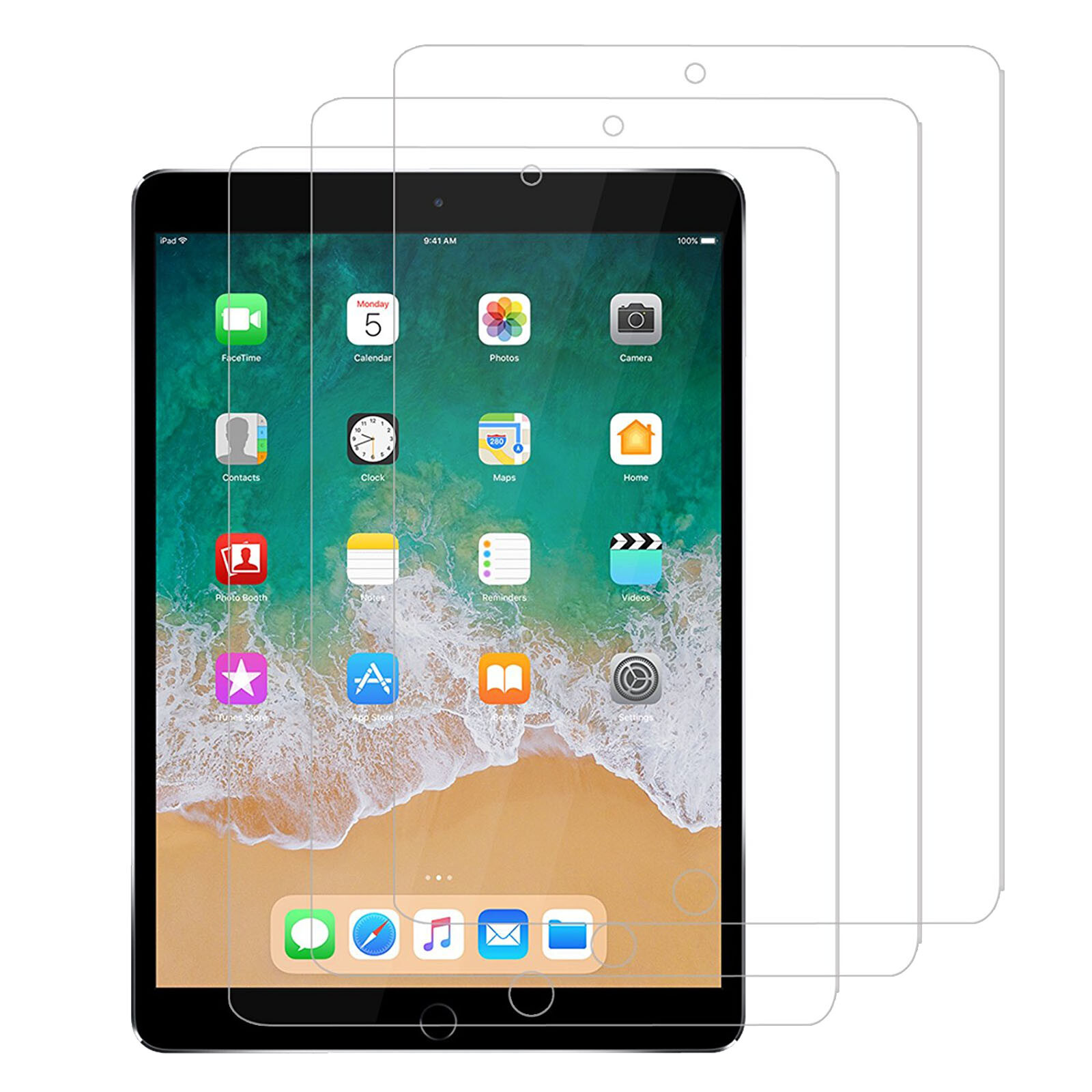 3/6x HD Clear Screen Protector For iPad Air 13'' M4/Pro 12.9 11''/Air 5/4,iPad 7