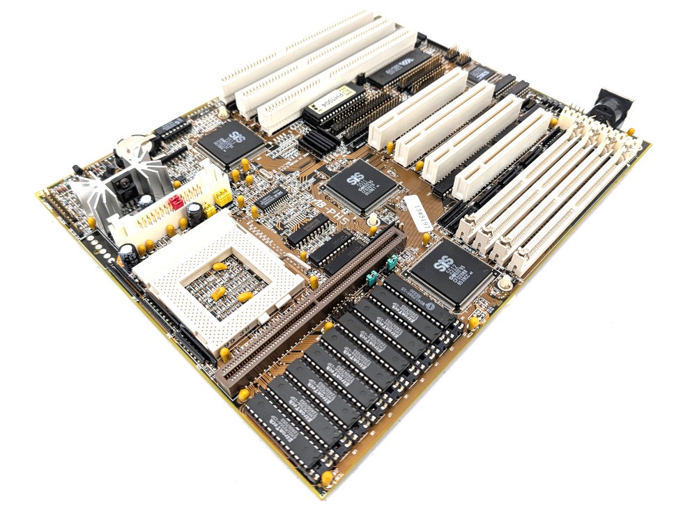 Untested ABIT AB-PH5 Motherboard Socket Socket 7 Vintage PCI ISA Motherboard