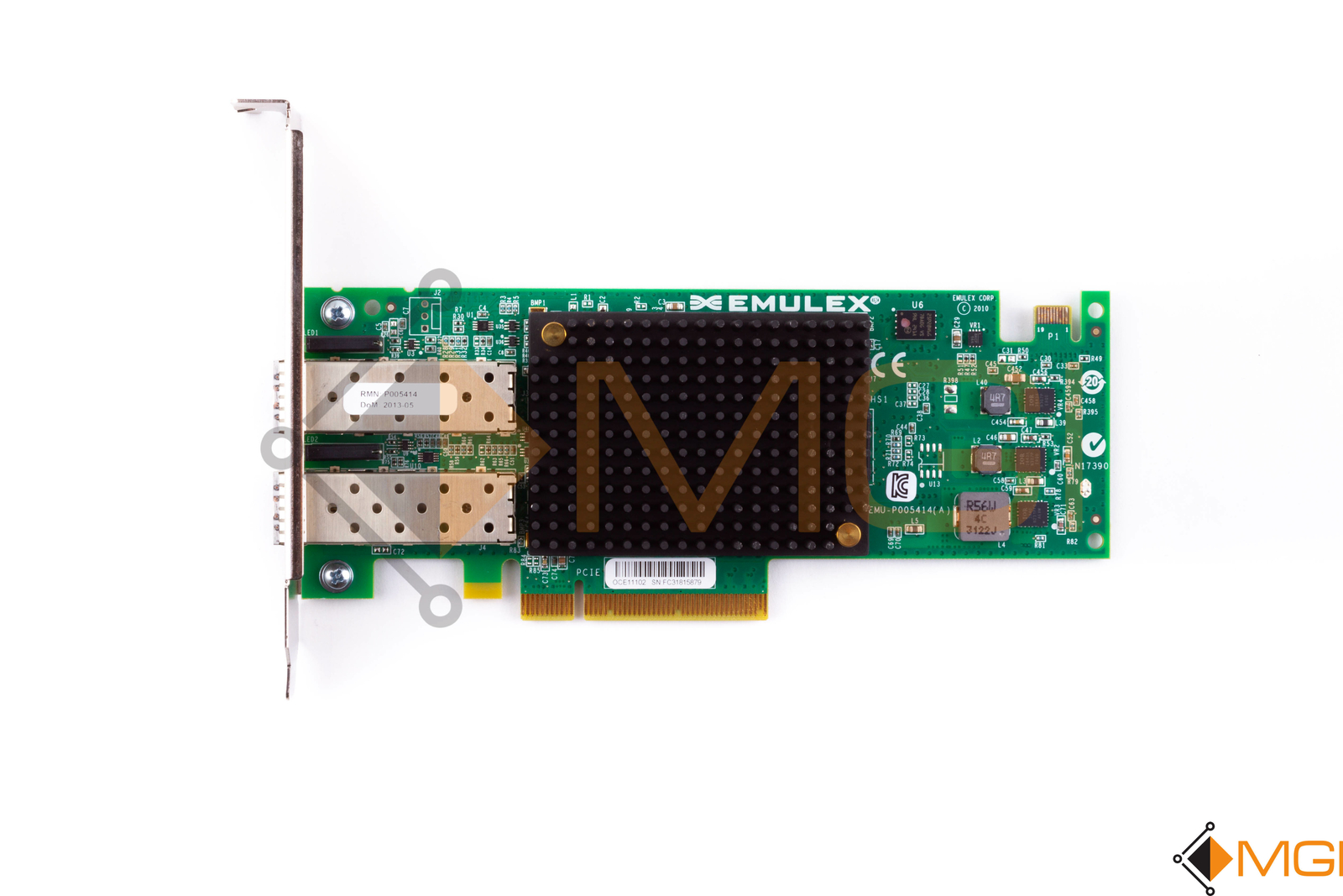 IBM 10GB DUAL PORT SFP PCI-E VIRTUAL ADAPTER HIGH PROFILE NO CABLES // P005630