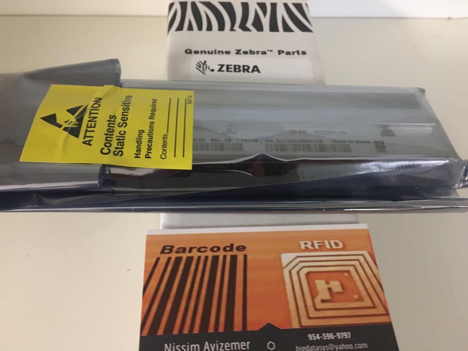 ZEBRA **ORIGINAL** P23745-25 PRINTHEAD PRINTHEAD 203DPI NEW ***US SHIP***