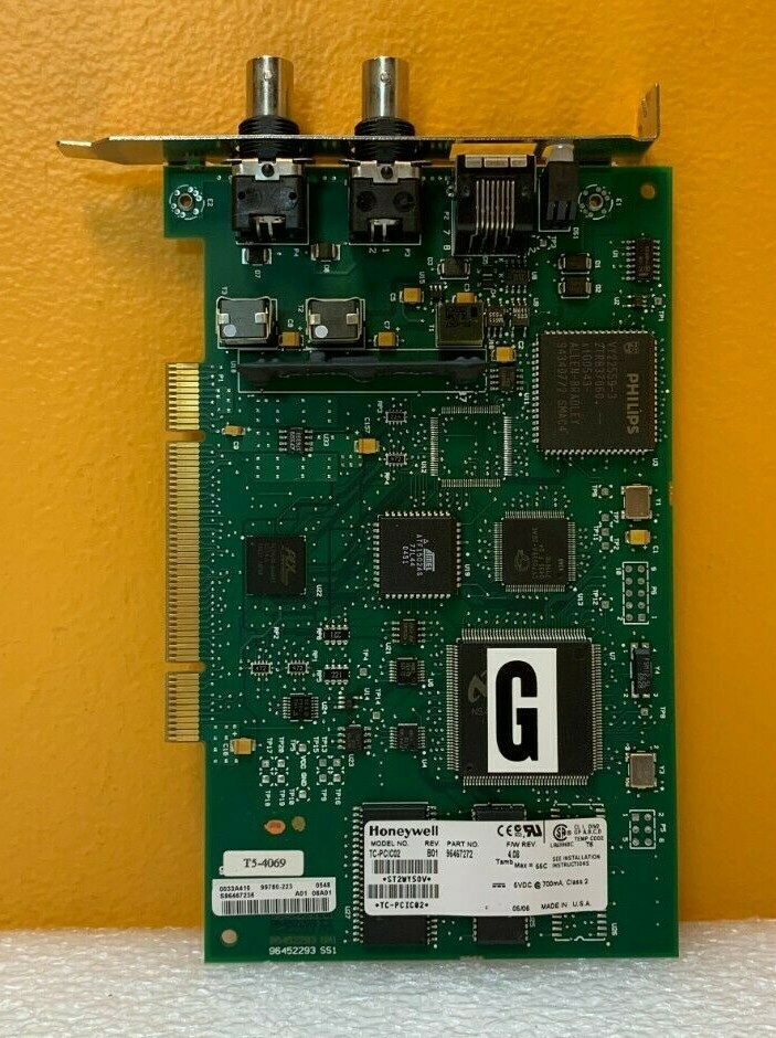 Honeywell TC-PCIC02  Rev. B01, PCI Interface, ControlNet Interface Card. Tested