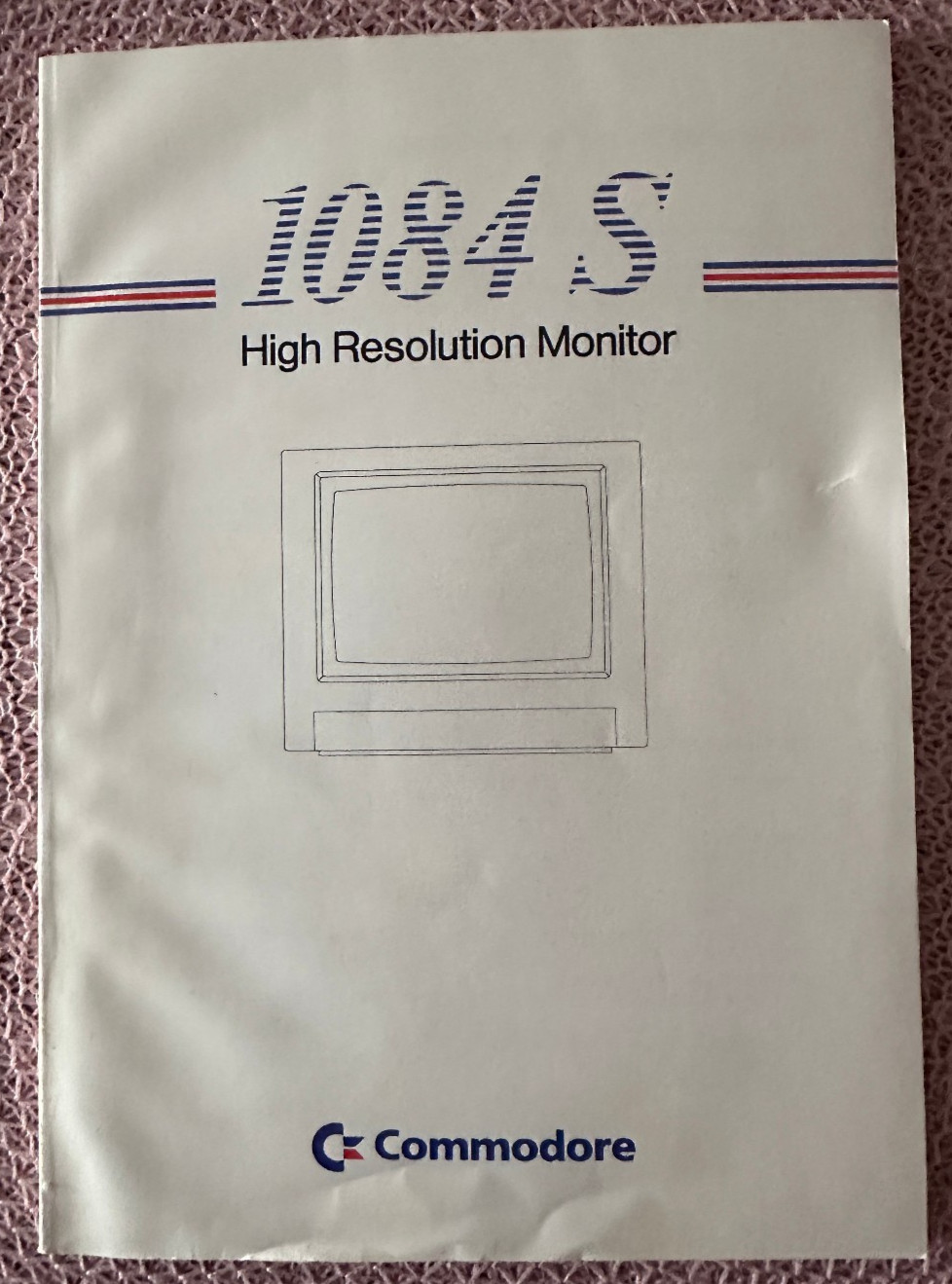 Commodore 1084 S High Resolution Monitor, Commodore 64 Manual - German