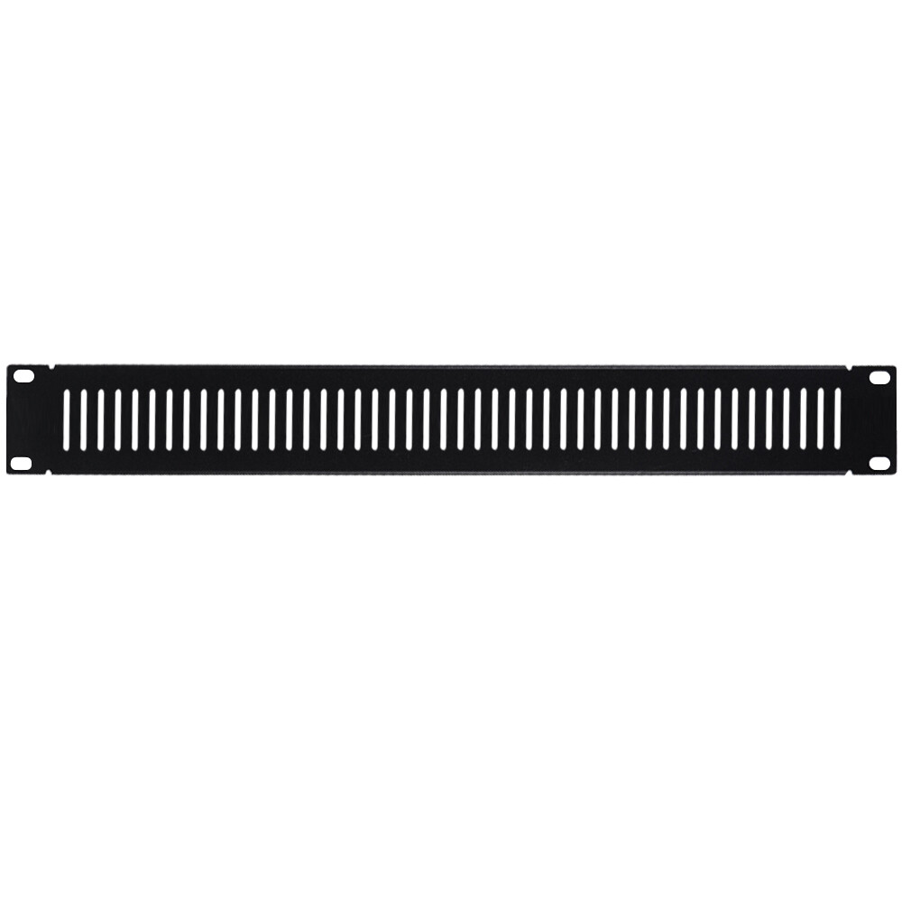 1U-4U Vented Blank Rack Mount Panels 19" Server Network Enclosure Spacer Cabinet