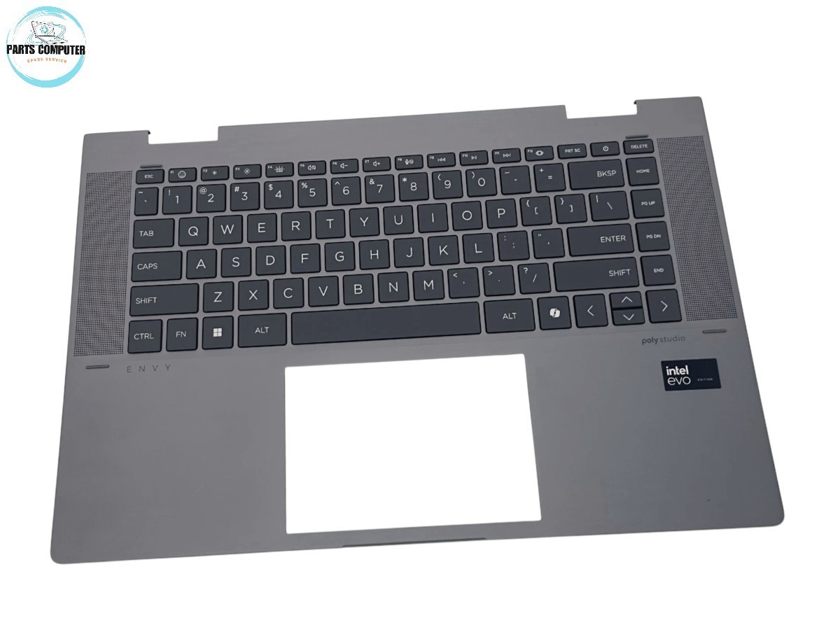 N84679-001 - US Palmrest Keyboard  Backlit KB For HP Envy X360 15-FH 15-FE