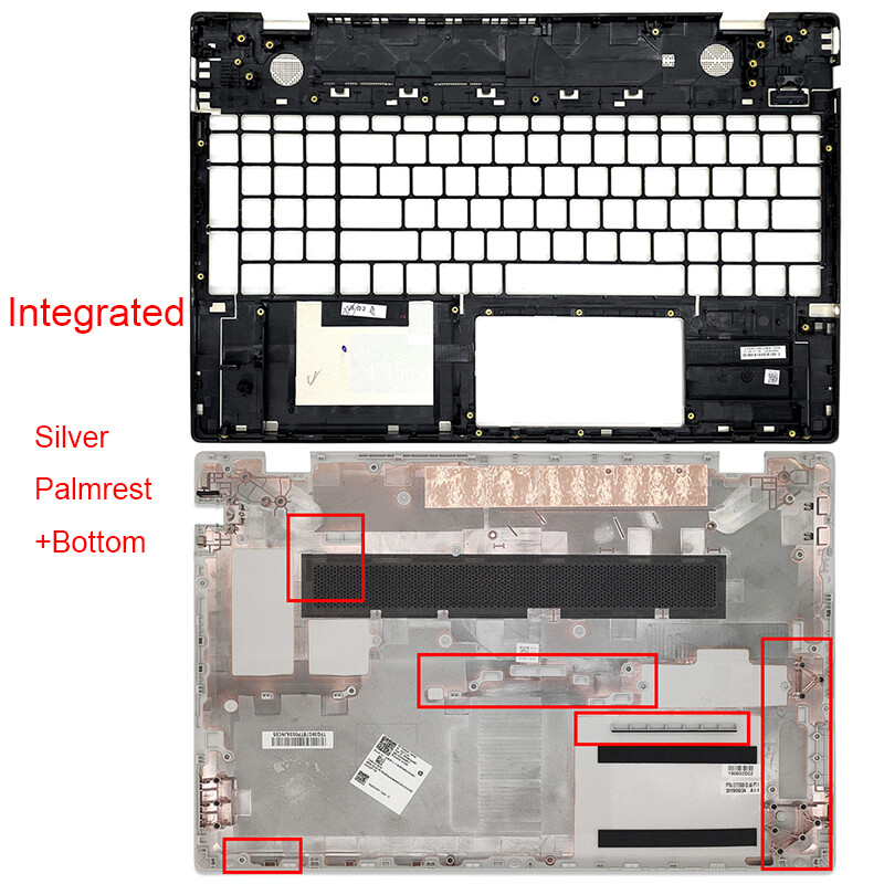 New HP Pavilion 15-CW 15-CS Bottom Base Lower Case/Palmrest Upper Cover/Foot