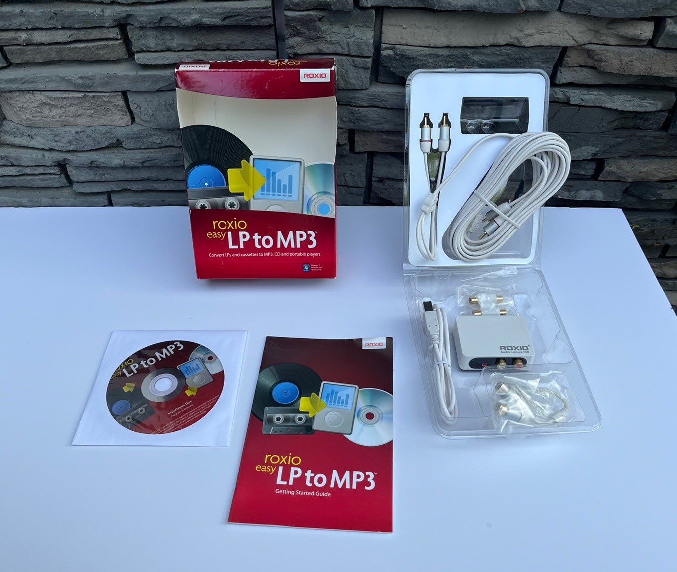 Roxio Easy LP to MP3 Audio Capture Convert LPs & Cassettes To MP3