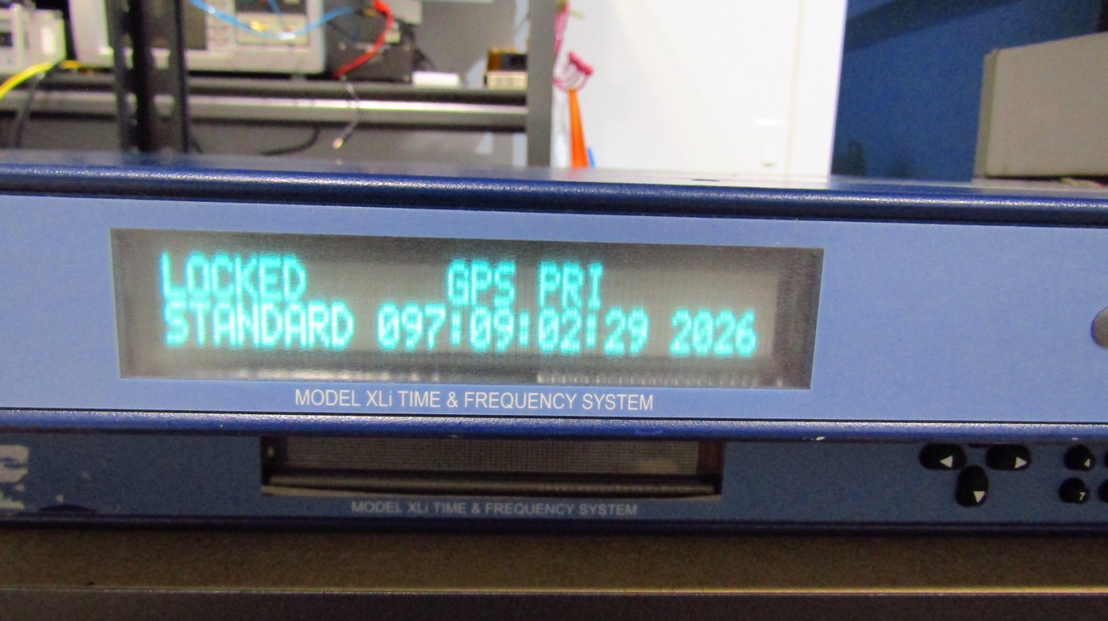 Symmetricom XLi time & frequency standard, LPRO Rubidium, 87-8009-10 inside, #C1