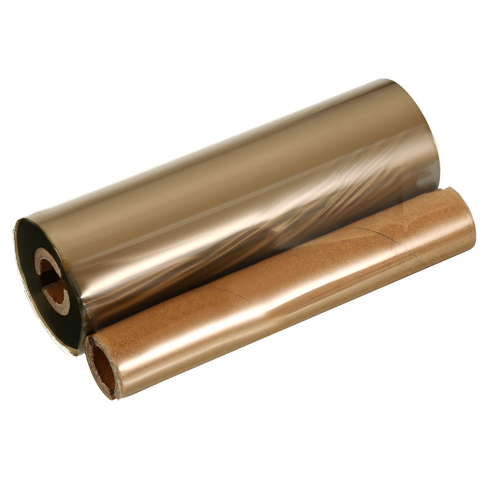 4.33"x295' Wax Thermal Transfer Ribbon 1/2" Core Ribbon Gold