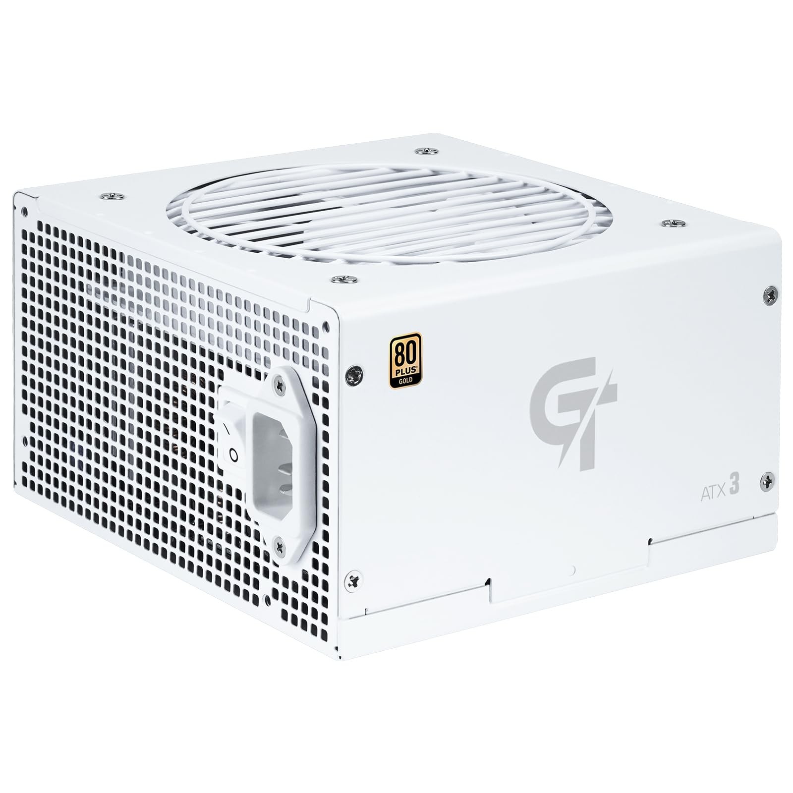 White 750W Power Supply - Fully Modular 80 Plus Gold Certified ATX 3.1 & PCIE...