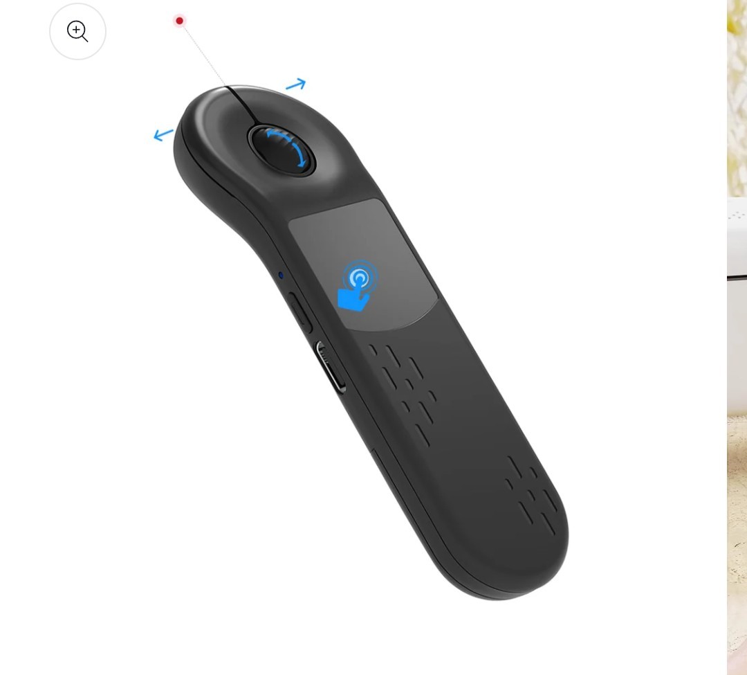 3-Link Air Mouse for PC/iOS/Android with Touchpad Rechargeable Wireless...
