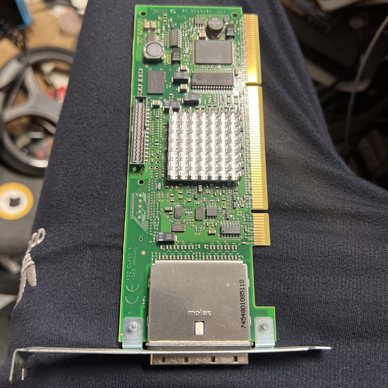 IBM 44V4414 PCI-X Dual Channel DDR x4 SAS HBA 44V4413 44V8579 3GB Adapter Card