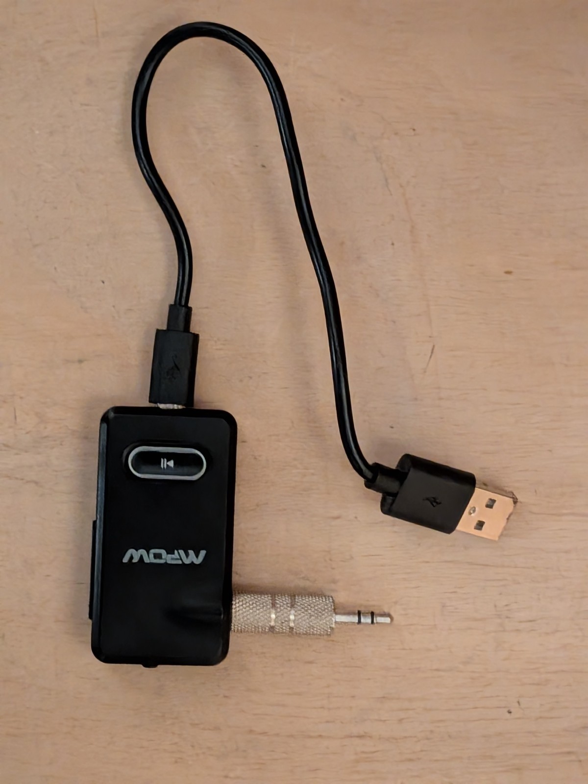 Mpow - Wireless Bluetooth Music Receiver Hands Free Calling - BH129D
