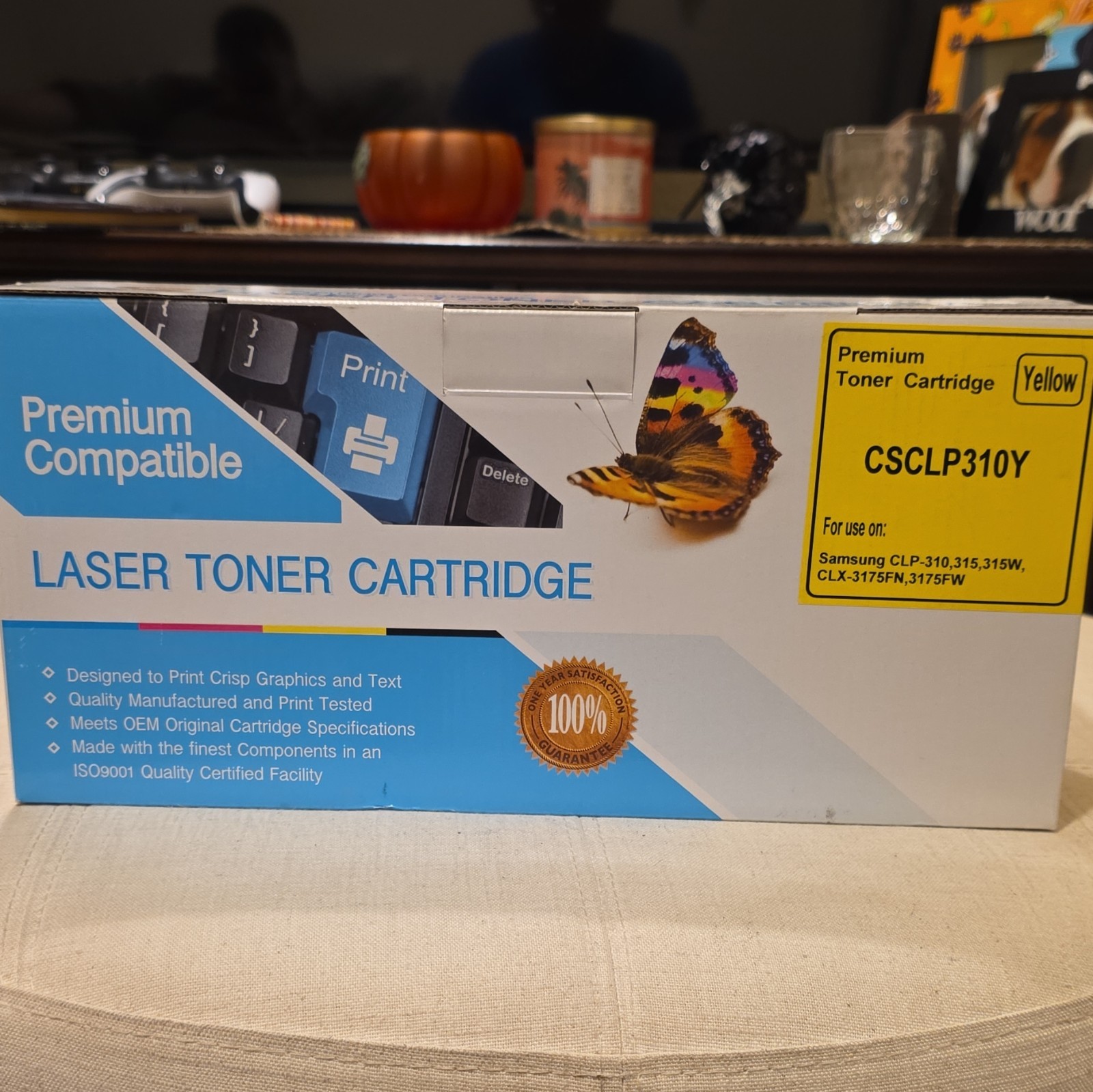 Premium Compatible Yellow Laser Toner CSCLP310Y for Samsung CLP310/315 CLX3175