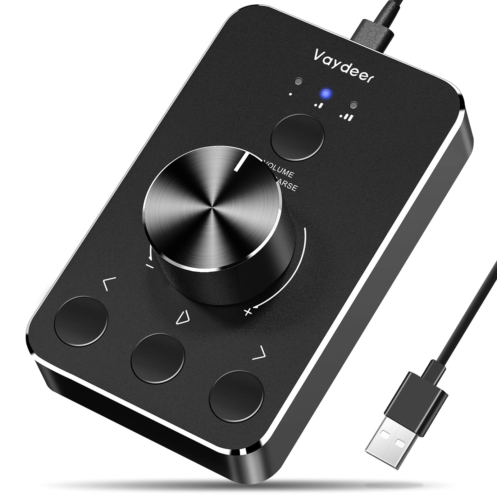 VAYDEER Volume Control Knob with One-Click Mute Function and 3 Volume Control...